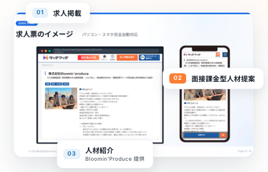 人材支援サービス タッチマッチAd